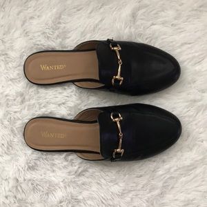 Black Classic Mules